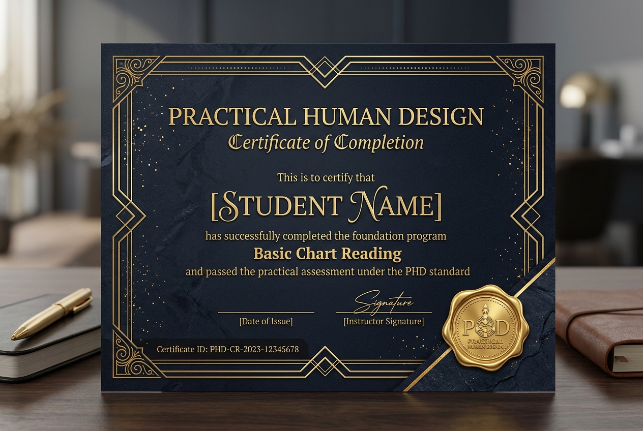 PHD Certificate Mockup